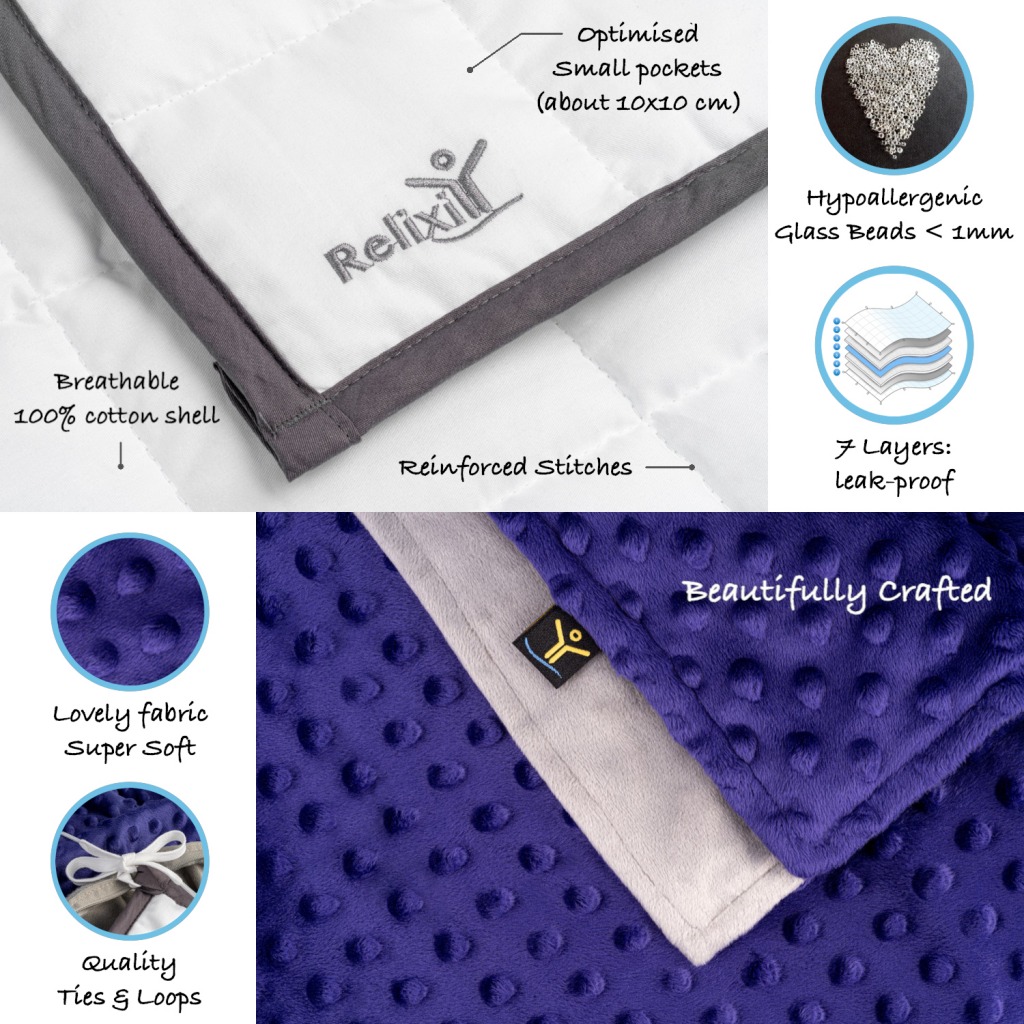 Quality weighted blanket UK - Breathable 7 layers